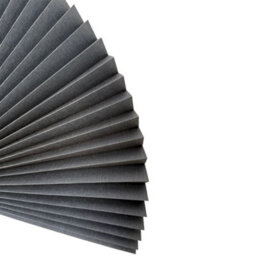 Furnished Stick On Blackout Blinds - No Drill Pleated Shades, Removable Blockout Shutters, Grey (W)100Cm X (L)150Cm - thumbnail 9