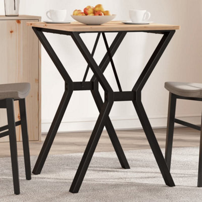 Berkfield Dining Table Legs Y-Frame 60X50X73 Cm Steel - image 1