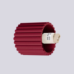Luminosa Lighting Luminosa Halo Bathroom Wall Lamp Burgundy 1X G9Ip44 - thumbnail 5