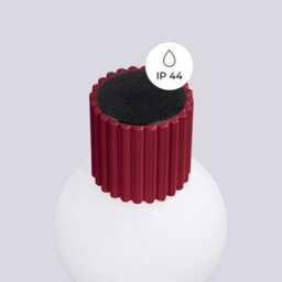 Luminosa Lighting Luminosa Halo Bathroom Wall Lamp Burgundy 1X G9Ip44 - thumbnail 7