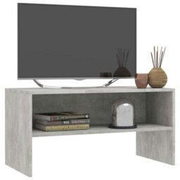 Berkfield Classic Tv Cabinet Concrete Grey 80X40X40 Cm Engineered Wood - thumbnail 3