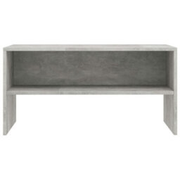 Berkfield Classic Tv Cabinet Concrete Grey 80X40X40 Cm Engineered Wood - thumbnail 4