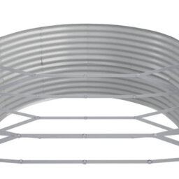 Walplus Garden Raised Bed Galvanised Steel 544X100X36 Cm Anthracite - thumbnail 5