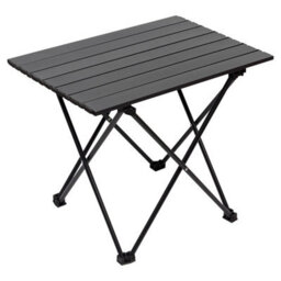 Urbn-Living 3 Piece Camping Furniture Set Folding Chairs & Table Grey Portable Outdoor Picnic Set - thumbnail 9