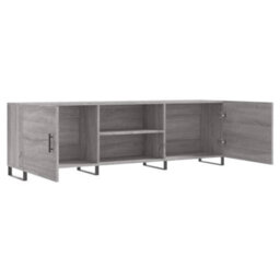 Berkfield Tv Cabinet Grey Sonoma 150X30X50 Cm Engineered Wood - thumbnail 6