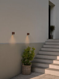 Nordlux Dion Outdoor Aluminium Wall Light Dark Sky  Brown,mains - thumbnail 6