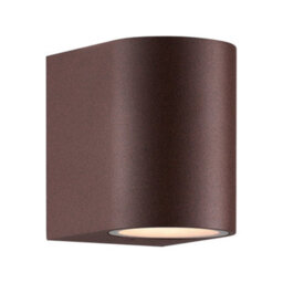 Nordlux Dion Outdoor Aluminium Wall Light Dark Sky  Brown,mains - thumbnail 1
