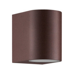 Nordlux Dion Outdoor Aluminium Wall Light Dark Sky  Brown,mains - thumbnail 2