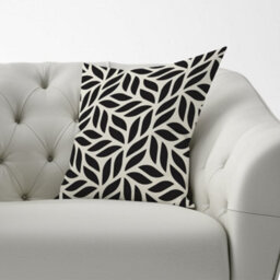 Warren Reed Designer Modern Stylish Abstract Texture Cushions 60Cm X 60Cm - thumbnail 2