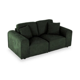 Hugo Moss Green 2 Seater Sofa - Fully Assembled By Roseland Furniture - thumbnail 3