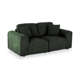 Hugo Moss Green 2 Seater Sofa - Fully Assembled By Roseland Furniture - thumbnail 2