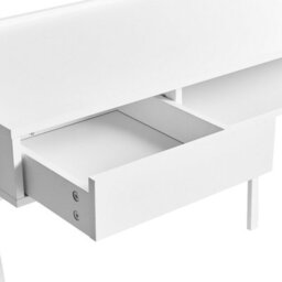 Wyld And Coco Nexa Compact Home Office Desk White With Drawer And Shelf - 107 X 48 Cm - thumbnail 7