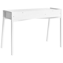 Wyld And Coco Nexa Compact Home Office Desk White With Drawer And Shelf - 107 X 48 Cm - thumbnail 6