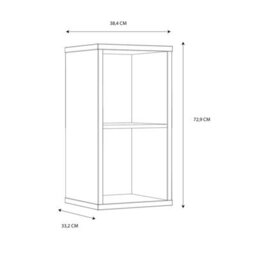 Furniture To Go Mauro 1 Shelf Storage Unit In Terracotta - thumbnail 6
