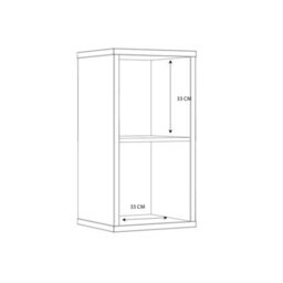 Furniture To Go Mauro 1 Shelf Storage Unit In Terracotta - thumbnail 7