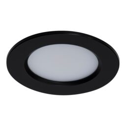 GoodHome Ledyard Black Mains-Powered Led Neutral White Cabinet Downlight Ip20 (L)64mm (W)64mm, Pack Of 3 - thumbnail 3