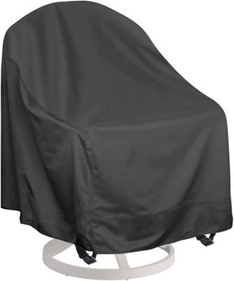 Patio Chair And Outdoor Furniture Protective Cover For Swivel Garden Balcony, Terrace Or Veranda 32 35 36Inch - image 1