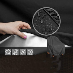 Patio Chair And Outdoor Furniture Protective Cover For Swivel Garden Balcony, Terrace Or Veranda 32 35 36Inch - thumbnail 5