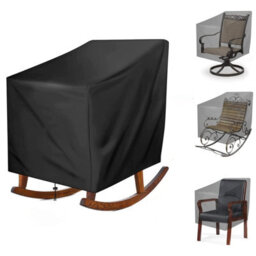 Patio Chair And Outdoor Furniture Protective Cover For Swivel Garden Balcony, Terrace Or Veranda 32 35 36Inch - thumbnail 2