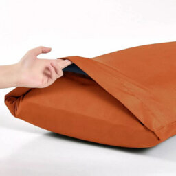 Ameha Pillowcase Pair Rust Microfiber Pillowcase-Soft Envelope Closure Pillowcase, Machine Washable Bedding Pillow Cover 50X75Cm - thumbnail 6