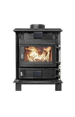 D Pro T Homeware Log Burner 5Kw Cast Iron Wood Burning Stove Multi-Fuel Defra Approved - image 1