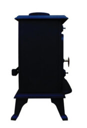 D Pro T Homeware Log Burner 5Kw Cast Iron Wood Burning Stove Multi-Fuel Defra Approved - thumbnail 4