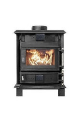 D Pro T Homeware Log Burner 5Kw Cast Iron Wood Burning Stove Multi-Fuel Defra Approved - thumbnail 1