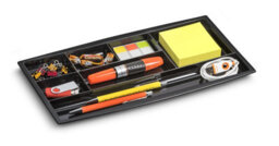 CED Cep Drawer Organiser 149/4 R 34,4 X 18 X 2 Cm - Black - thumbnail 1