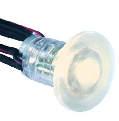 Sensio Puro 8X Led Round Plinth Light Kit Warm White Se15094W8 - image 1