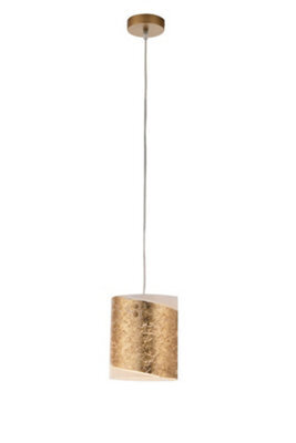 Luminosa Lighting Luminosa Paris Slim Pendant Ceiling Light Gold 20X20Cm - image 1