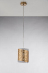 Luminosa Lighting Luminosa Paris Slim Pendant Ceiling Light Gold 20X20Cm - thumbnail 2