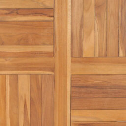 Walplus Table Top Solid Teak Wood Round 2.5 Cm 90 Cm - thumbnail 7