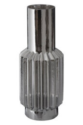 Orsina Onice Silver Large Glass Vase - thumbnail 2