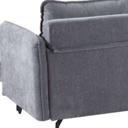 Thehotsale Grey 3-Seater Upholstered Corner Sectional Sofa For Living Room - thumbnail 7