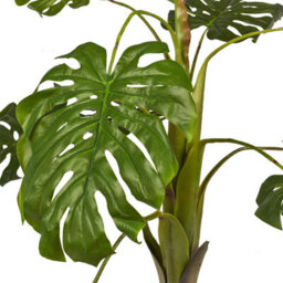 Urbn-Living Urbnliving 110Cm Large Artificial Realistic Plant Monstera Deliciosa Potted Tree Décor - thumbnail 4