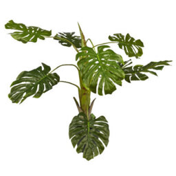 Urbn-Living Urbnliving 110Cm Large Artificial Realistic Plant Monstera Deliciosa Potted Tree Décor - thumbnail 3