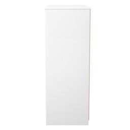 Imola Ready Assembled Matt White No Effect 4 Drawer Chest (H)1063mm (W)766mm (D)395mm - thumbnail 5