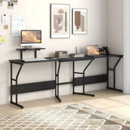 Corner Computer Desk For Space Saving Workstation - thumbnail 5
