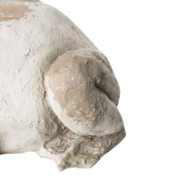 Beliani Garden Figurine Carapelle Frog Beige - thumbnail 7