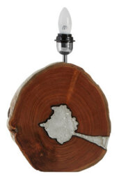 Orsina Almora Table Lamp, Natural, Wood, Metal - thumbnail 1