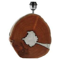 Orsina Almora Table Lamp, Natural, Wood, Metal - thumbnail 4