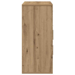 Berkfield Sideboard Artisan Oak 60 X 31 X 70 Cm Engineered Wood - thumbnail 7