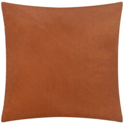 Paoletti Evoke Cut Velvet Polyester Filled Cushion, Brick, 55 X 55Cm - thumbnail 2