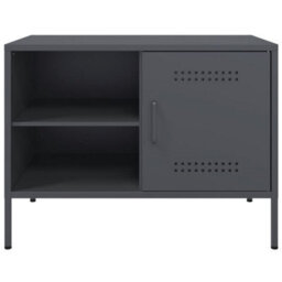 Berkfield Industrial Tv Cabinet Anthracite 68X39X50.5 Cm Steel - thumbnail 6
