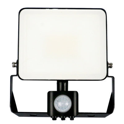 paul russells Integrated Pir Led Floodlight With Pir Sensor 10W, 1200 Lumens, Ip65, Day Light 6500K - image 1