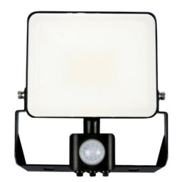 paul russells Integrated Pir Led Floodlight With Pir Sensor 10W, 1200 Lumens, Ip65, Day Light 6500K