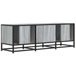 Berkfield Tv Cabinet Grey Sonoma 120X35X41 Cm Engineered Wood And Metal - thumbnail 6