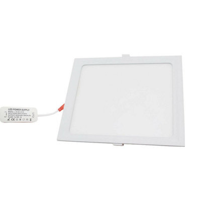 Slim Square Led Downlight Recessed Cool White Ceiling Spotlight 22W - image 1