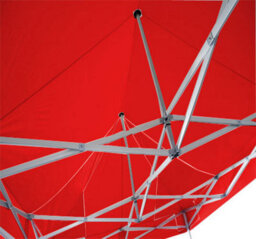 Crocodile Trading 3M X 3M Extreme 50 Commercial Instant Shelter Pop Up Gazebos Frame & Canopy - Red - thumbnail 9