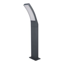 GoodHome Gambell Dark Grey Mains-Powered 1 Lamp Integrated Led Outdoor Post Light (H)600mm - thumbnail 7